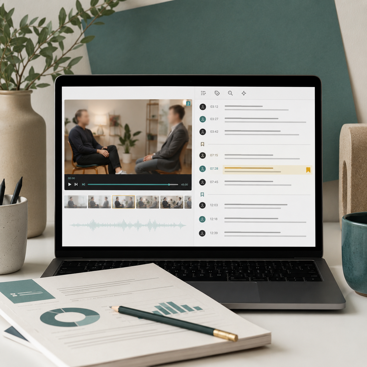 YouTube Video Transcript Generator prepared for editorial review